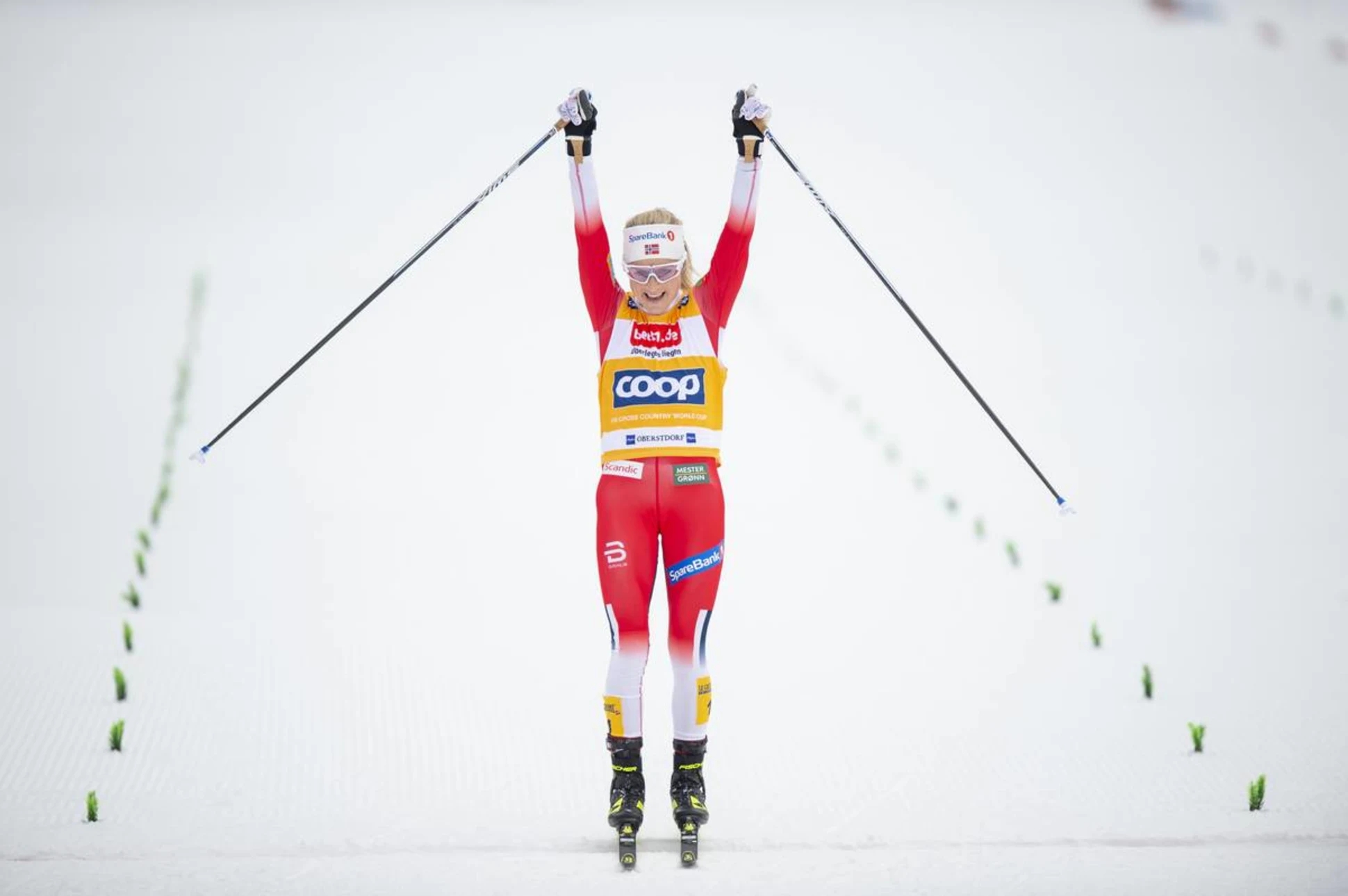 Невероятная драма в лыжах: суперфаворитка победила с преимуществом меньше секунды, россиянке не хватило одной десятой до бронзы