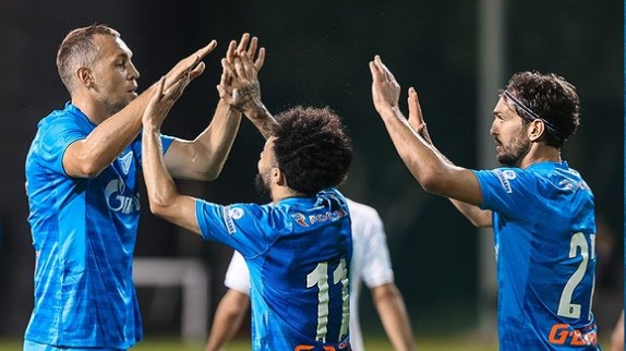 «Зенит» разгромил клуб из ОАЭ в первом матче 2022 года