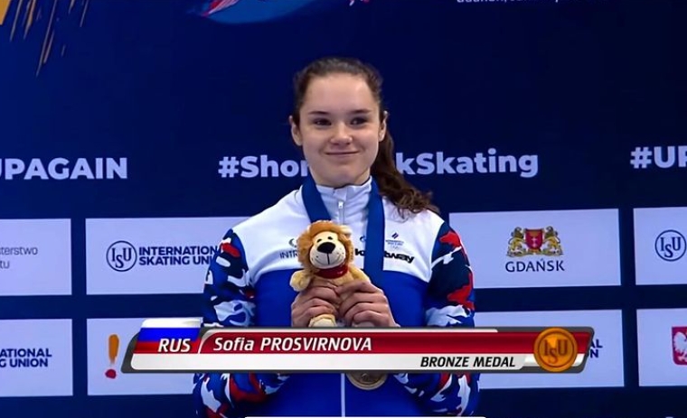Шорт-трекистка Просвирнова разочарована своим выступлением на Олимпиаде