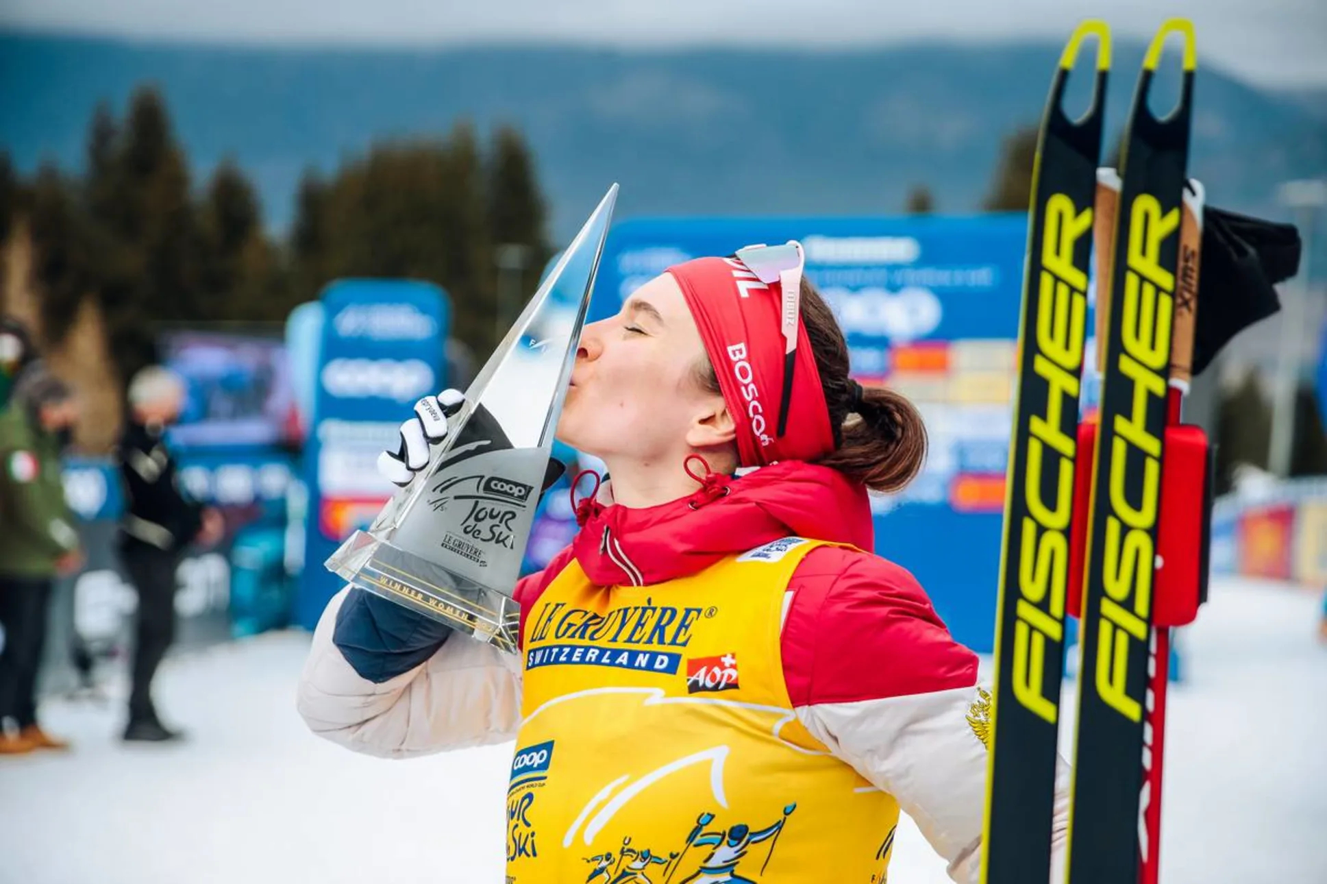 Лучшая лыжница мира не смогла привести свою команду к победе на чемпионате России