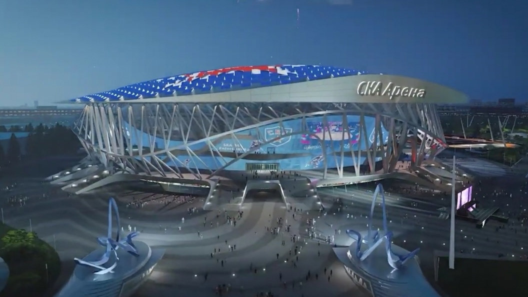 Новую арену для СКА построят в срок, несмотря на изоляцию российского хоккея