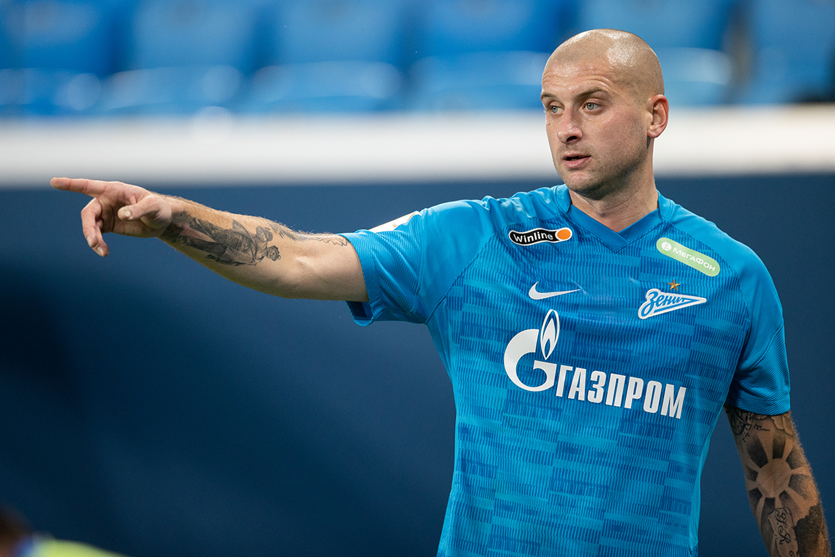Украинский футболист расторг контракт с «Зенитом»