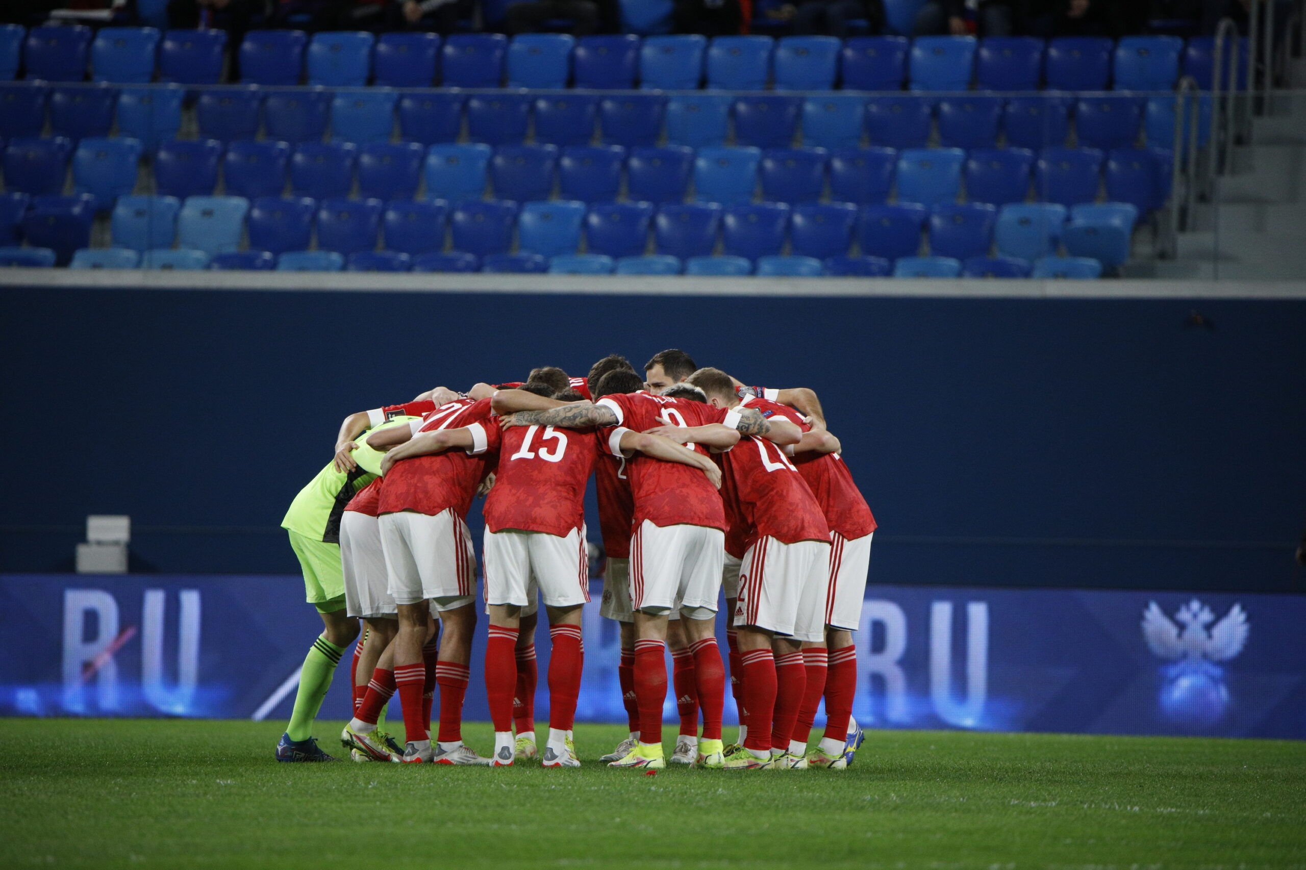 Сборная России заняла 35-е место в рейтинге ФИФА