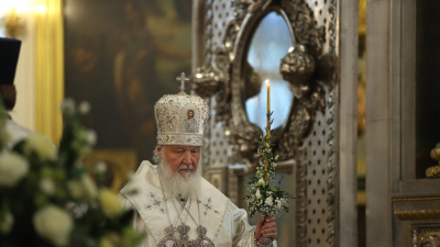 Патриарх Кирилл накануне Пасхи призвал молиться о наступлении прочного мира