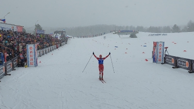 Трехкратный олимпийский чемпион Большунов выиграл марафон на чемпионате России по лыжным гонкам