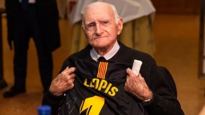 Умер 106-летний игрок «Барселоны»