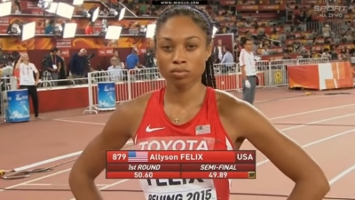Эллисон Феликс стала лучшей спортсменкой года по версии WSF