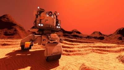 Китайский марсоход нашел новые следы воды на красной планете 