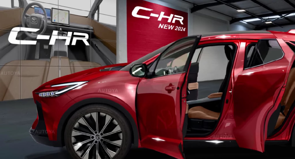 Toyota представила новую модель C-HR 2024