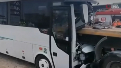 Автобус с российскими туристами попал в ДТП в Анталье
