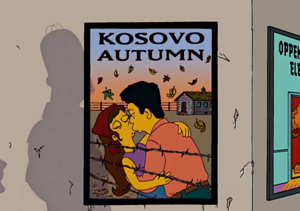 Старый эпизод «Симпсонов» пророчит войну в Косово в 2023 году
