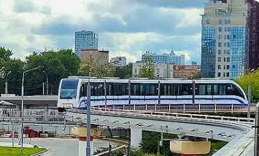 На монорельсовой линии в Москве запустят беспилотные поезда уже с 2024 года