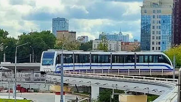 На монорельсовой линии в Москве запустят беспилотные поезда уже с 2024 года
