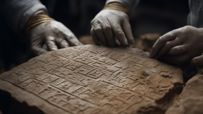 Археологи нашли самую древнюю табличку с упоминанием Бога