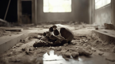Сантехник во время ремонта ванной обнаружил кости, которым почти 200 лет