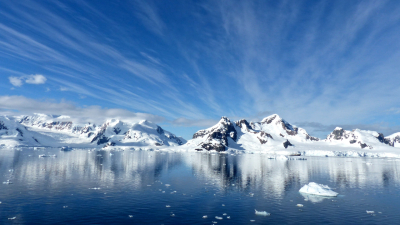 Древние горы и реки найдены под ледяным покровом Антарктиды