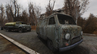 На границе зоны отчуждения в Чернобыле обнаружено кладбище радиоактивных автомобилей