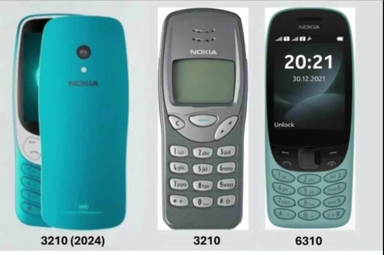 Возвращение легенды: обновленная Nokia 3210 с фонариком выйдет в 2024 году