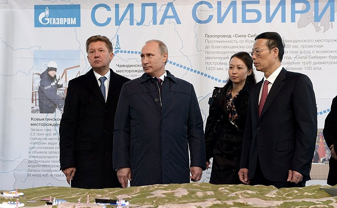 Китайские официальные лица игнорируют предложение Путина о газопроводе