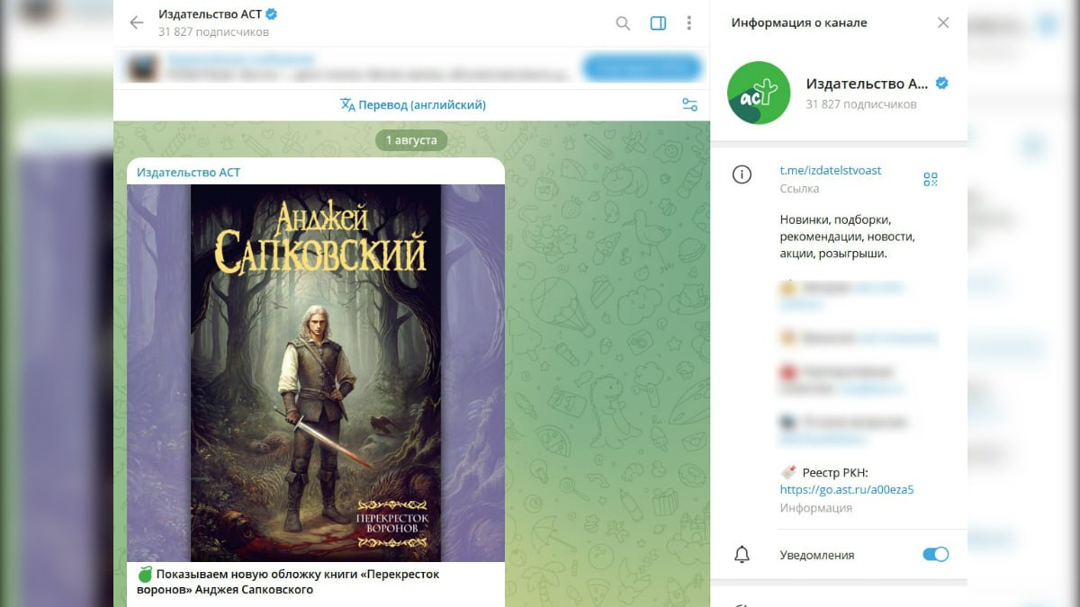 В сети появился финальный вариант обложки к новой части «Ведьмака»