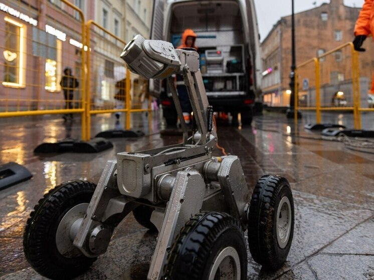 Роботы «Валли» исследовали 129 тысяч метров канализации в Петербурге