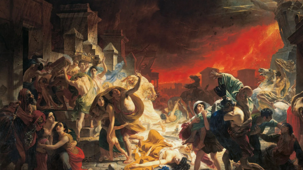 Полотно Брюллова «Последний день Помпеи» снова возвратилось в Петербург