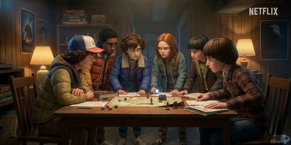 Netflix выпустил трейлер мультсериала «Очень странные дела: Истории из 85-го»