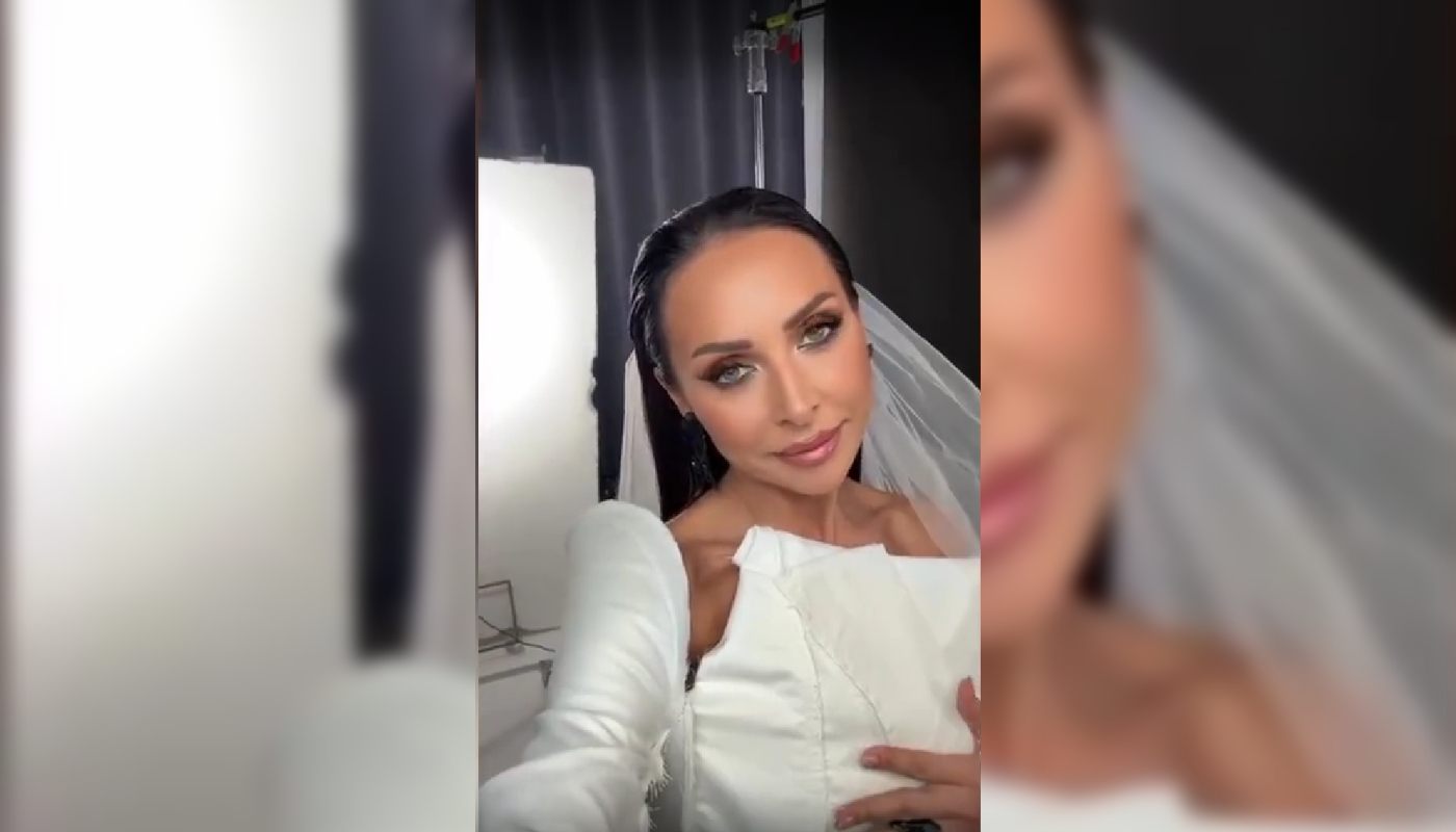 Алсу заинтриговала поклонников, представ на  видео в свадебном платье