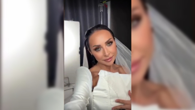 Алсу заинтриговала поклонников, представ на  видео в свадебном платье