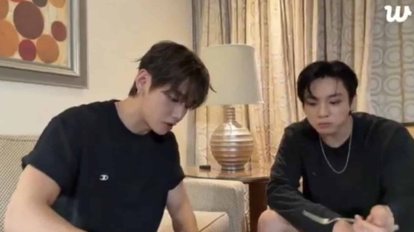 Ви из BTS рассказал в эфире Weverse об ухудшении слуха